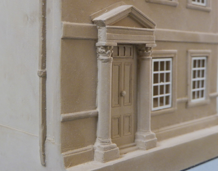 Purchase Jane Austen House Model hand made in british Plaster by The Moderns Souvenir Company 